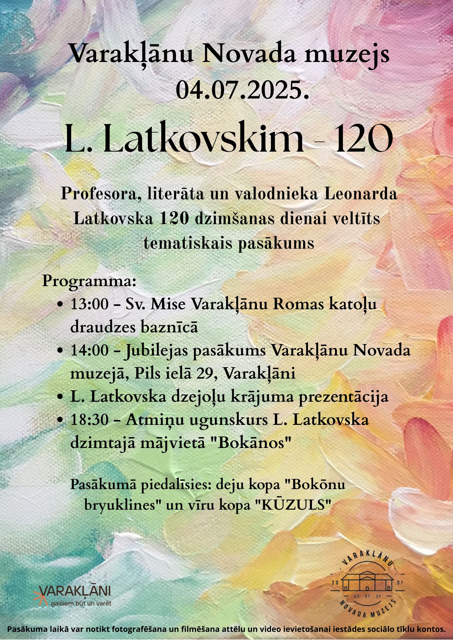 Leonarda Latkovska 120 dzimsas dienai